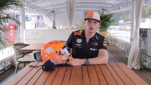 Max Verstappen reveals his orange Spa 2018 helmet