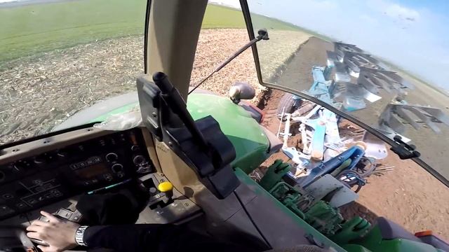 Spring Ploughing | John Deere 7830 + Lemken Variopal 9