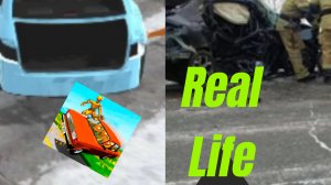 реконструкция жуткой аварии с „Mazda 3” и „ВАЗ 2107“#3 в ВАЗ краш тест симулятор