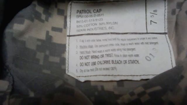 Patrol cap digital military army U.S смотреть онлайн