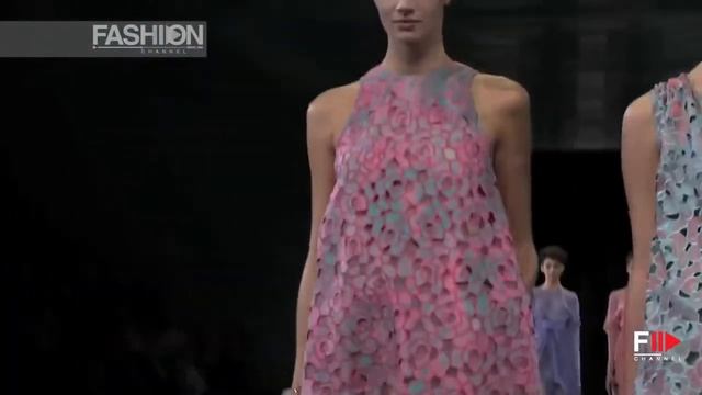 'GIORGIO ARMANI' Fashion Show Spring Summer 2014 смотреть онлайн