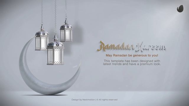 Ramadan Kareem Intro | MOGRT | Adobe Premiere Pro Template