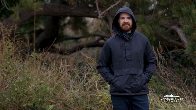 Quantum-Tek Half Zip Pullover | Charles River Apparel смотреть онлайн