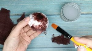 Как сделать шляпку гриба-боровика для ватной игрушки. Старичок-боровичок