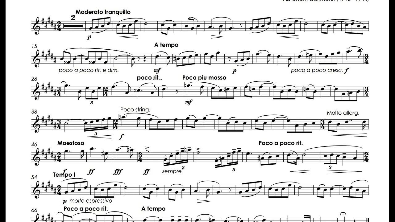 Geifmann, Abraham - Romanze - Timofei Dokshizer  trumpet