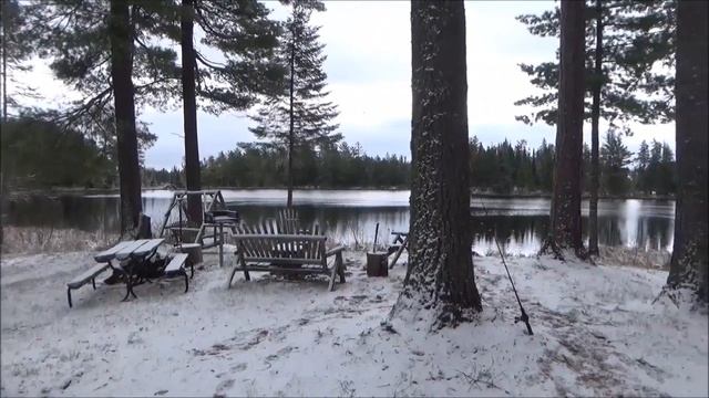 THE TENT. Opening Fishing 2016. With Sara and Emily. No fish. Snow. AWESOME! смотреть онлайн