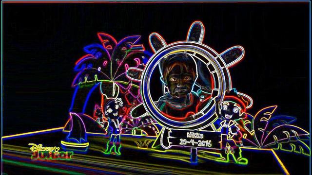 Disney Playhouse Bumper Junior Promo ID Ident (SUPER NEON)