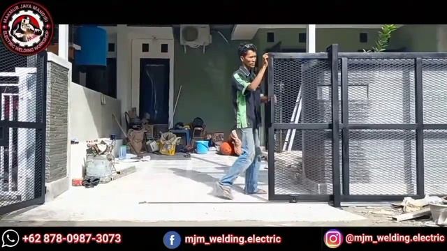 Model Pintu Dorong Plat Expanded @mjmweldingelectric7376 #bengkellas смотреть онлайн