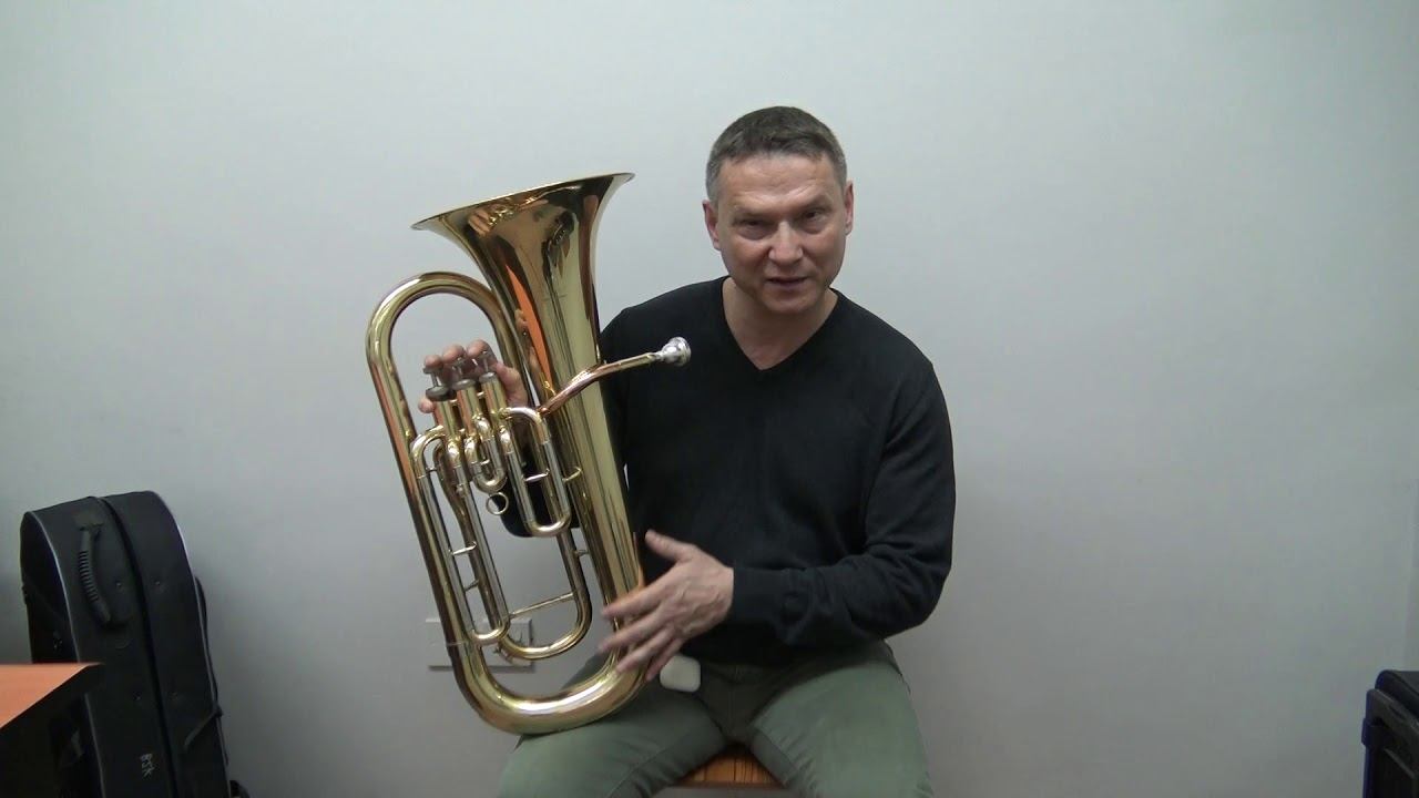 обзор - Эуфониум (баритон) Elkhart 100EH Euphonium Bb review смотреть онлайн