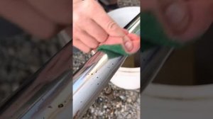 Как очистить хром от ржавчины ?!