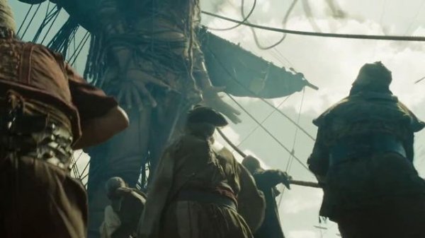 Calypso Giantess Growth Scene - Pirates of the Caribbean: At World's End (4K Remaster) 巨大娘