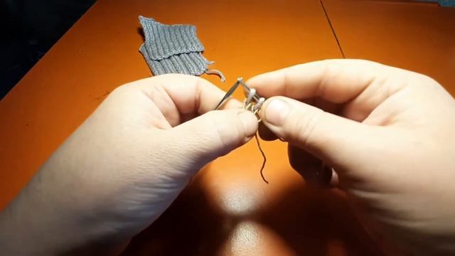 Эластичный и фабричный методы набора петель для вязания резинки. Урок 4 смотреть онлайн