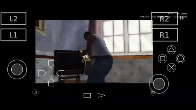 Gta San Andreas On Aethersx2 Emulator For Android On Poco X3 Pro #aethersx2 #ps2emulator #pocox3pro