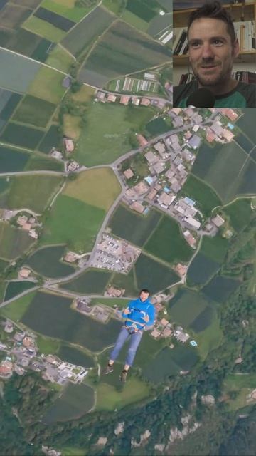 POV Tandem Passenger Jump #travel #paragliding