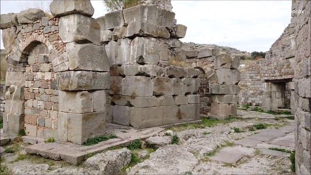 Bergama Asklepion Turu (Virtual Tour in the Asclepeion of Pergamon) смотреть онлайн