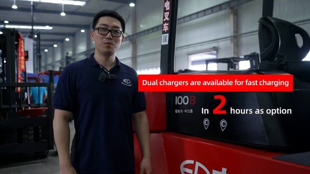 10T Li-ion Counterbalance Forklift | EP EFL 1002 Product Introduction Video смотреть онлайн