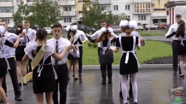 Вальс выпускников. 110 школа, Новокузнецк. Мультикамерная видеосъёмка. смотреть онлайн