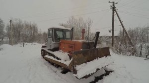 трактор т 150 бульдозер пуск
