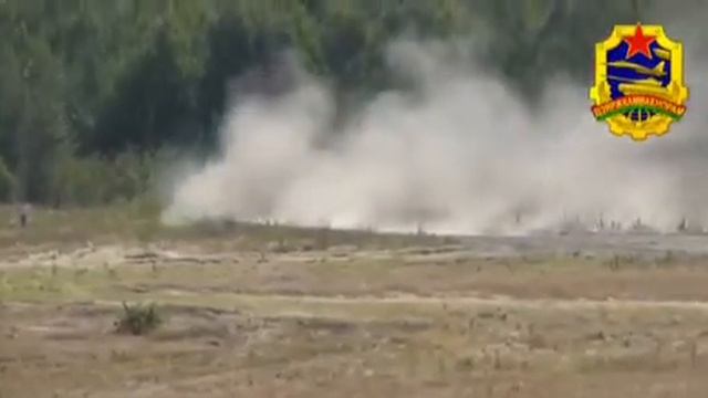 Госкомвоенпром представил модернизированный танк Т-72БМ2 на MILEX-2023