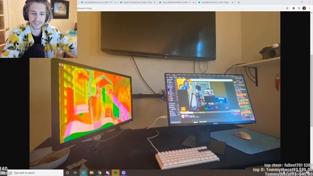 xQc Reacts to the worst PC Setup so far смотреть онлайн