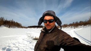 Рыбалка на озере. Не рвут, не ломают, но на льду прибывают😉 День второй. 18.04.2023