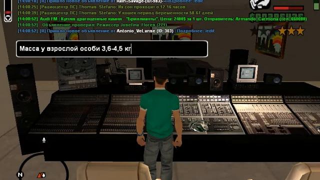 GTA SAMP DRP - Amber.Информационный эфир на тему "Коты". смотреть онлайн