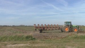 Дискование и Вспашка. МТЗ 3522 Беларус / John Deere 8420