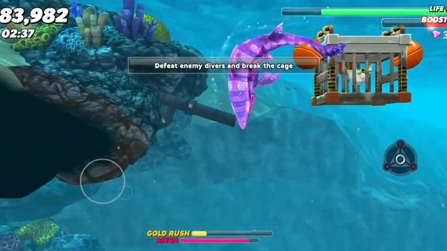 Trial Shark (!!) Tanda Seru Dark Magic Shark - HUNGRY SHARK WORLD смотреть онлайн