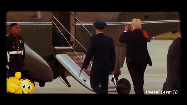 Фуражка убегает от Трампа! Смешной ролик! смотреть онлайн