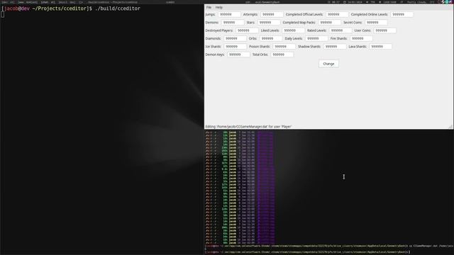 WIP Geometry Dash 2.2 Save Editor смотреть онлайн