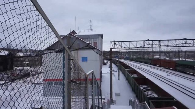 Арамиль — узловая железнодорожная станция. Видео Нусратуллина Ф.Г. смотреть онлайн