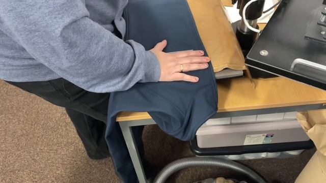 Using a heat press to press easy subli vinyl onto a softshell jacket смотреть онлайн