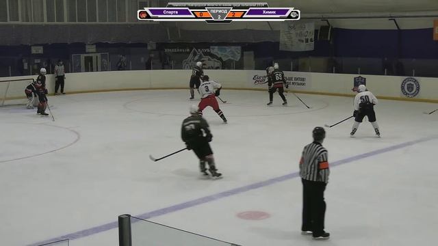 ХК Спарта - ХК Химик - Чемпионат Новгородской области по хоккею среди любителей 23/24