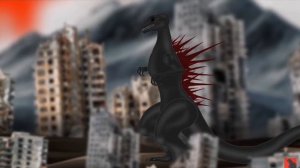 Годзила земля против годзилы Кровавая баня