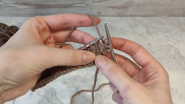 Узор с вытянутыми петлями спицами смотреть онлайн