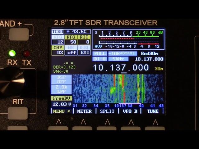 Как начать работу на mcHF SDR QRP R-928 plus Ham Radio смотреть онлайн