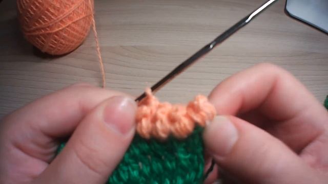 Обвязка края "Бусинки"/Binding the edge of the "Beads" смотреть онлайн