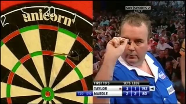 PDC Replay - Phil Taylor v Wayne Mardle World Championship Quarter Final 2008 смотреть онлайн