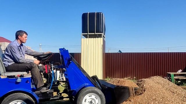 Испытание минипогрузчика смотреть онлайн