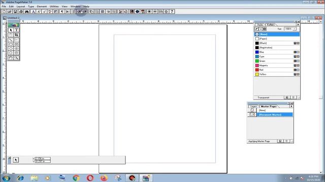 How to work with utility menu in adobe Page Maker 7.0 #09 смотреть онлайн