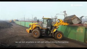 Фронтальный погрузчик LiuGong 856H на погрузке вагонов  ООО «АиСТ», www.LiuGong43.ru