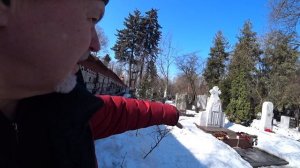 Новодевичье в снегу