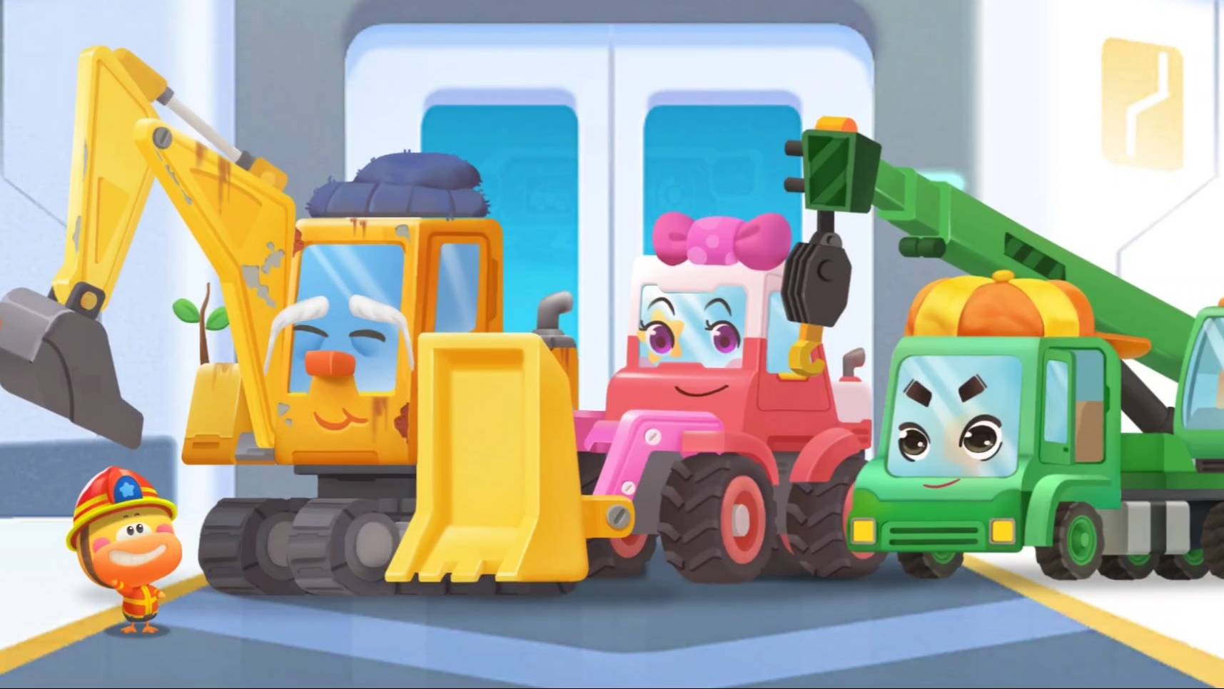 Что делает строительная техника? | Познавательный мультфильм для детей смотреть онлайн