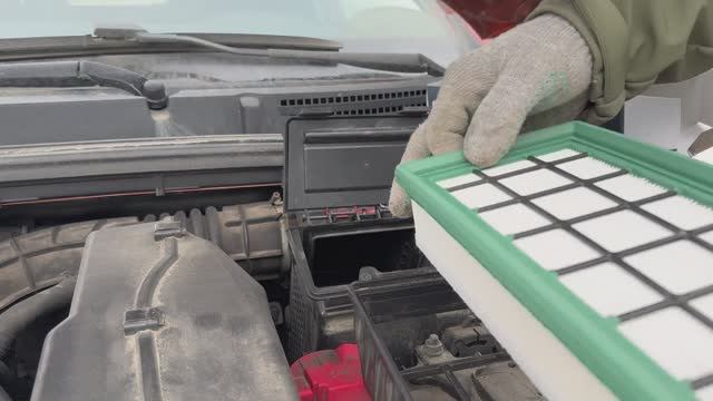 Как самому заменить воздушные фильтры на Лада Веста смотреть онлайн