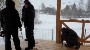 Совиный Дол в снежной блокаде.