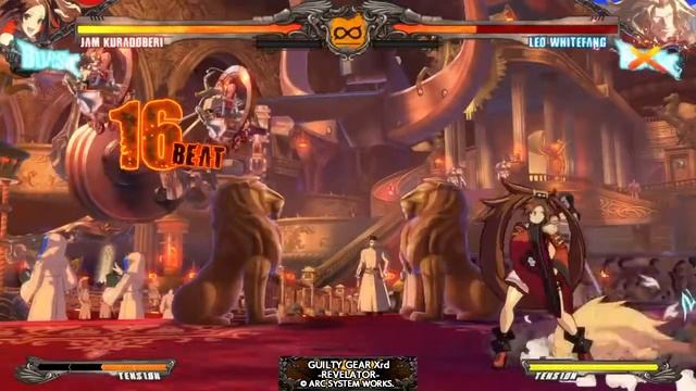 Gasenkotsu! GGXrd-Revelator-: A Short Jam Combo Video