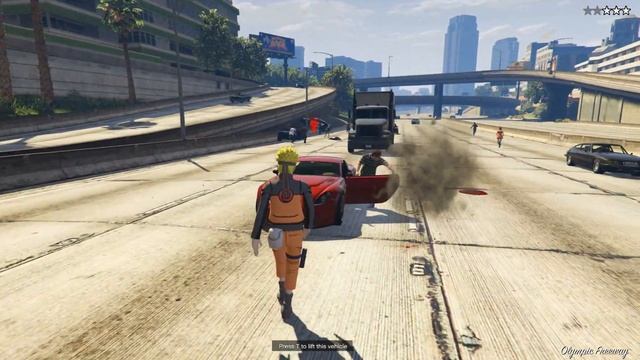 NARUTO MOD - GTA V PC MOD смотреть онлайн
