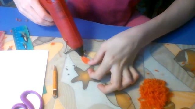 DIY котик из помпонов часть2 смотреть онлайн