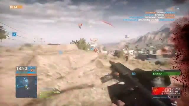 Battlefield Hardline Beta - M416 - Dust Bowl - Conquest Gameplay смотреть онлайн