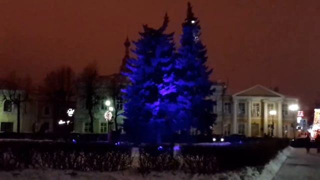 Синяя ёлка)